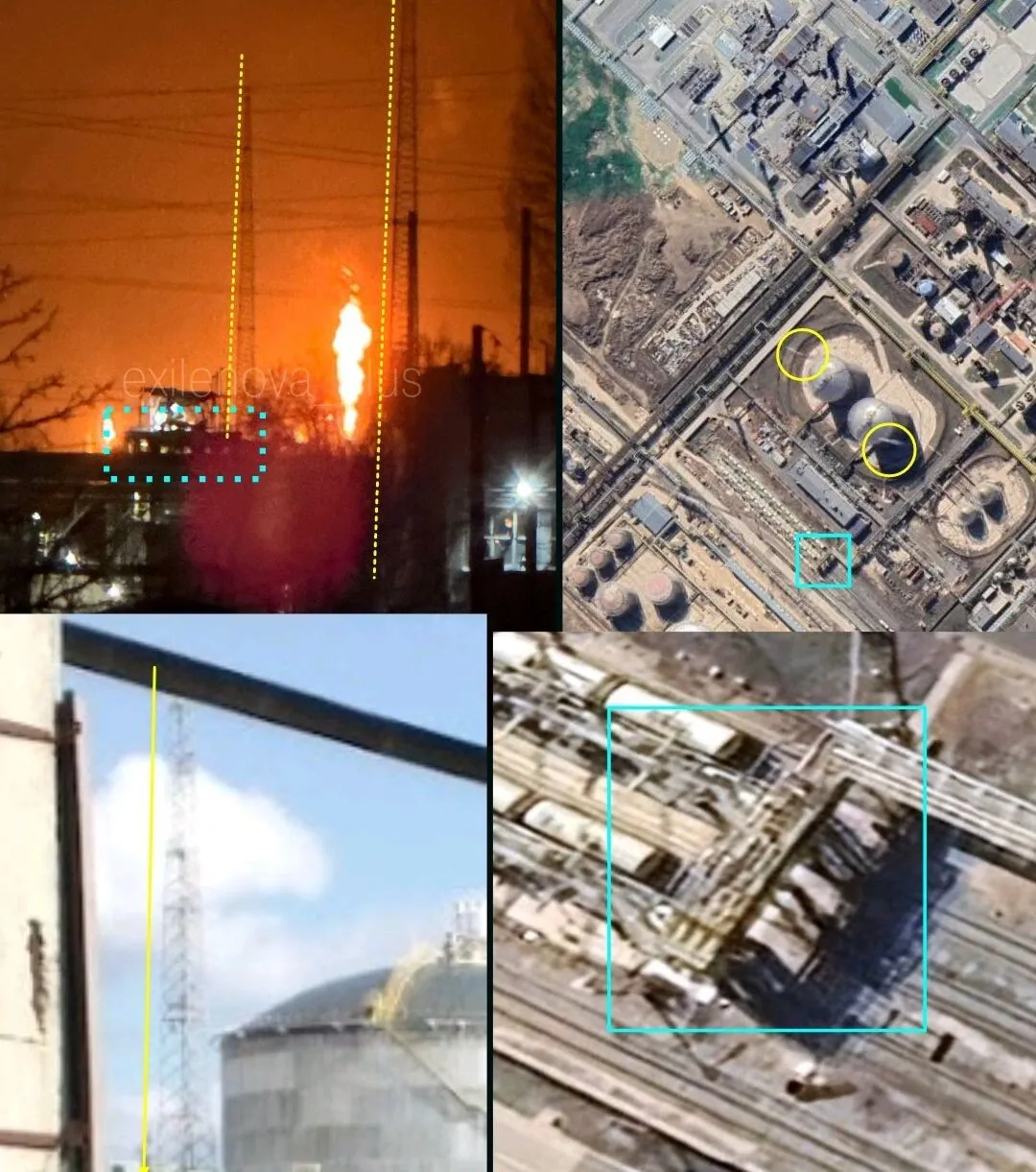 У російському Тольятті дрони уразили важливий хімзавод: здійнялася пожежа. Фото та відео